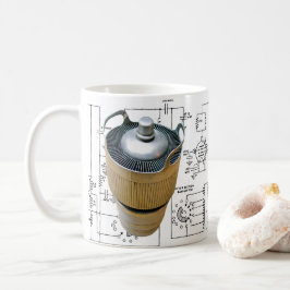 セラミック伝送管回路図 コーヒーマグカップ
