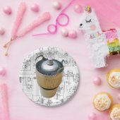 セラミック伝送管回路図 ペーパープレート (パーティー)