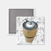 セラミック伝送管回路図 マグネット (正面/裏面)