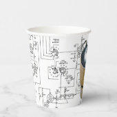 セラミック伝送管回路図 紙コップ (右)