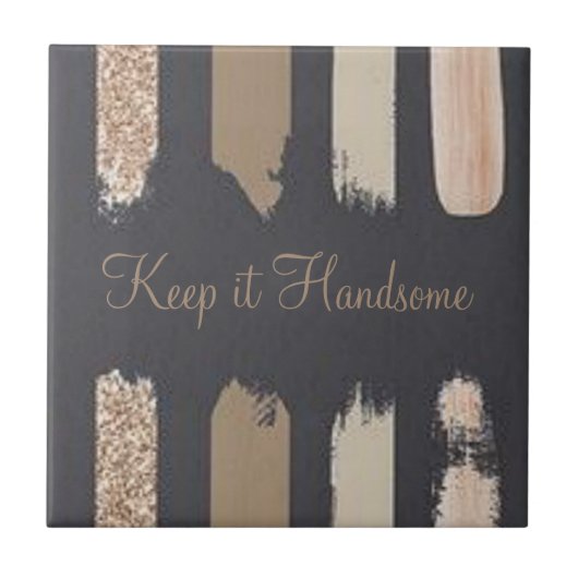 セラミック保タイルイハンサム タイル (正面)