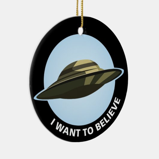 セラミック信じオーナメント セラミックオーナメント (右)