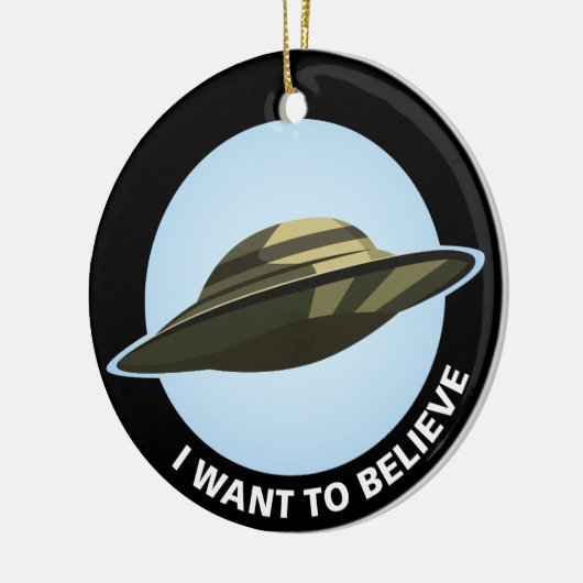 セラミック信じオーナメント セラミックオーナメント (左)