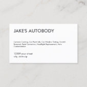 セラミック塗装自動体 名刺 (裏面)