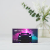 セラミック塗装自動体 名刺 (スタンド正面)