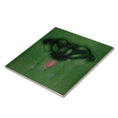 セラミック壁タイル暖炉アールヌーボースタイル タイル (側面)