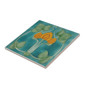 セラミック壁タイル – 伝統的アールヌーボータイル タイル (側面)