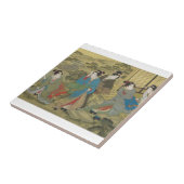 セラミック日本のタ伝統的イル タイル (側面)