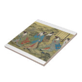 セラミック日本のタ伝統的イル タイル (側面)