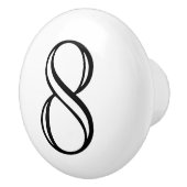 セラミック番号ノブ セラミックノブ (右)