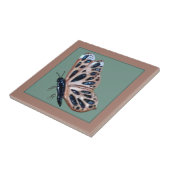 セラミック蝶タイル銅及び黒 タイル (側面)