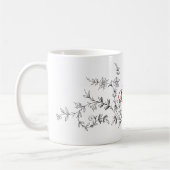 セラミック製のコーヒーマグ コーヒーマグカップ (左)