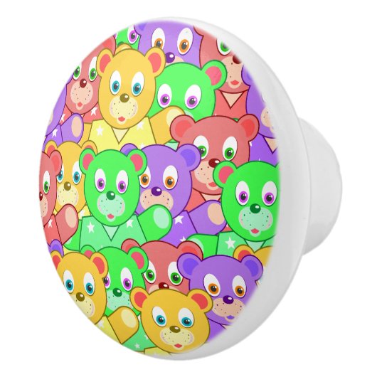 セラミック製キャビネットのノブ付きベア セラミックノブ (右)