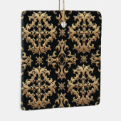 セラミック製スクエア型オーナメント セラミックオーナメント (右)