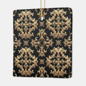 セラミック製スクエア型オーナメント セラミックオーナメント (左)