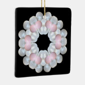 セラミック製スクエア型オーナメント セラミックオーナメント (右)