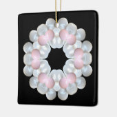 セラミック製スクエア型オーナメント セラミックオーナメント (左)