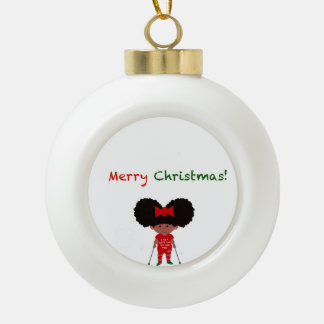 セラミック製スクエア型オーナメント セラミックボールオーナメント