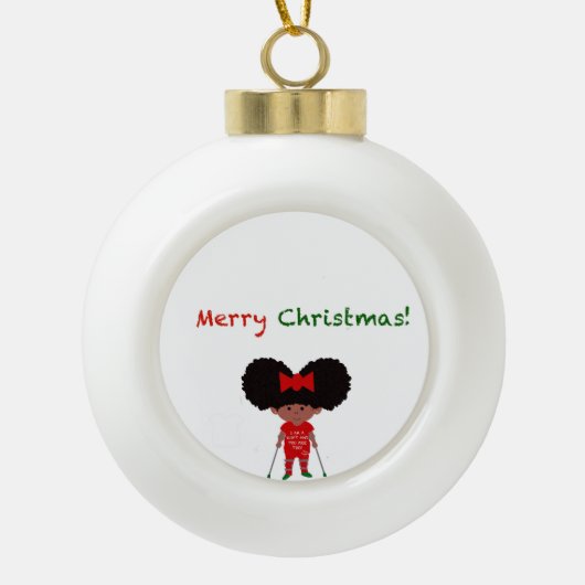 セラミック製スクエア型オーナメント セラミックボールオーナメント (正面)