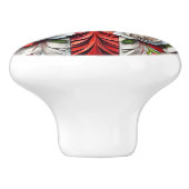 セラミック製ノブの引っ張り(英語バラ) セラミックノブ (側面)