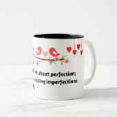 セラミック製マグカップ ツートーンマグカップ (正面右)