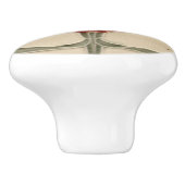 セラミック食器棚とドアノブ - アイリス セラミックノブ (側面)