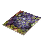 セラミック タイル コースター、花園 ハイドランジア (側面)