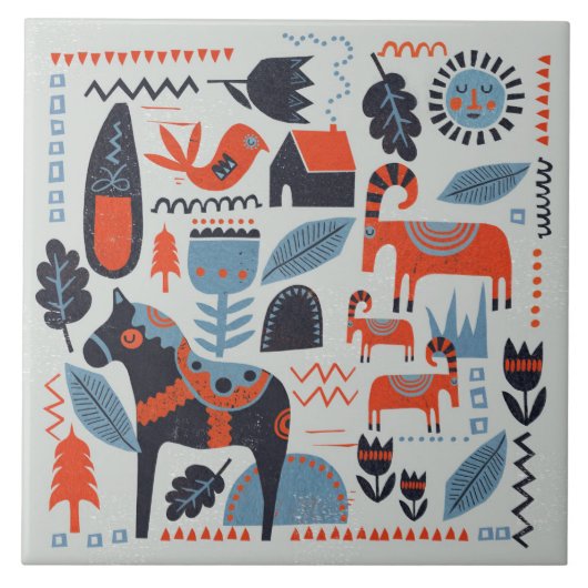 セラミック タイル - スカンジナビア コレクション (正面)