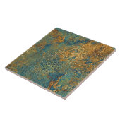 セラミック タイル - テクスチャー Rust カラー (側面)