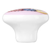 セラミッスタイリッシュクプルのモダンインテリア セラミックノブ (側面)