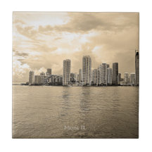 セラミッパーソナライズされたクタイル – マイアミ，フロリダ