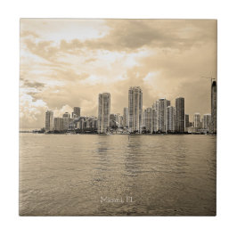 セラミッパーソナライズされたクタイル – マイアミ，フロリダ タイル