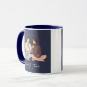 セラミッパーソナライズされたクマグ マグカップ (正面左)