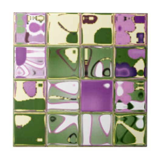 セラミッユニーククカラフルタイル タイル (正面)