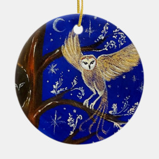 セラミッ信じクラウンドオーナメント セラミックオーナメント