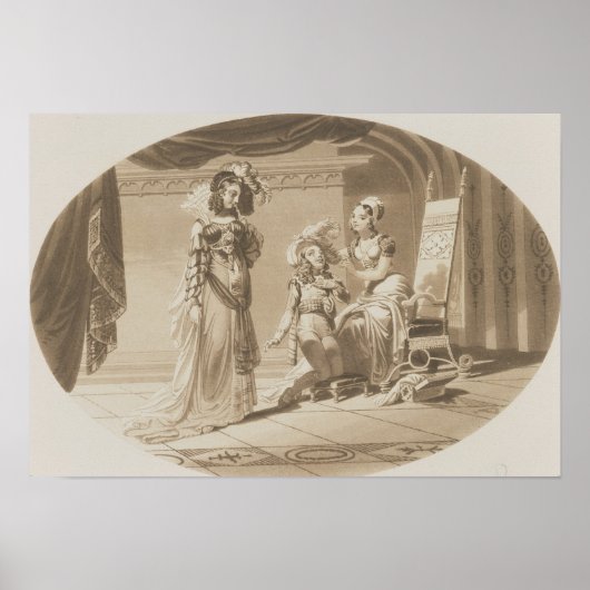 『セラリオからの拉致』の場面 ポスター (正面)