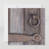 セラーのドアのハンドル結婚式の日付を保存 セーブザデート (裏面)