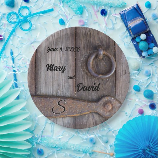 セラーのドアハン結婚ドルの紙プレート ペーパープレート (パーティー)