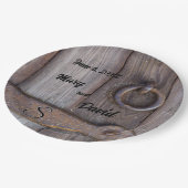 セラーのドアハン結婚ドルの紙プレート ペーパープレート (アングル)