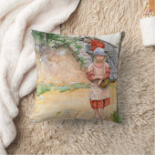 セラー家族の装飾用クッションによるカールラーション クッション (ブランケット)