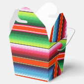 セラ伝統的プスペインのフィエスタメキシコ毛布 フェイバーボックス (オープン)