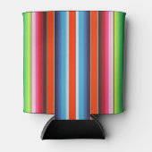 セラ伝統的プスペインのフィエスタメキシコ毛布 缶クーラー (正面)