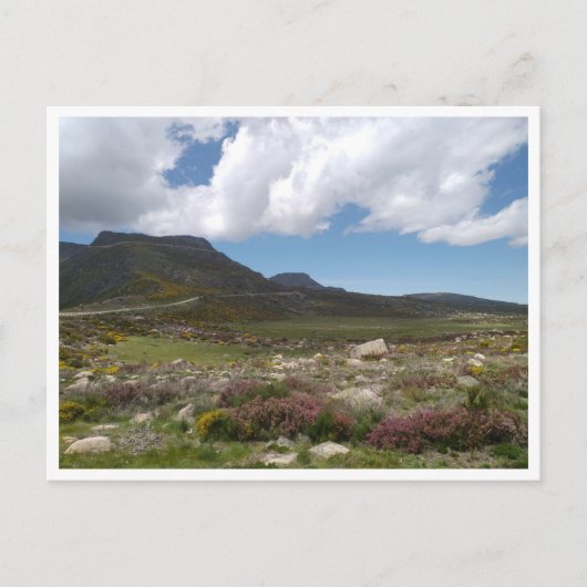 セラ・ダ・エストレラ（ポルトガル） ポストカード (正面)