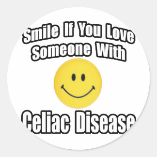 セリアもしク病で人を愛するスマイル ラウンドシール