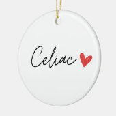 セリアックハート セラミックオーナメント (左)