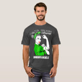 セリアック病戦士防壁認識度 Tシャツ (正面フル)