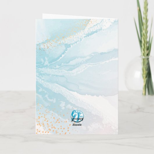 セリアック病用グルテンフリー共症カード サンキューカード (裏面)