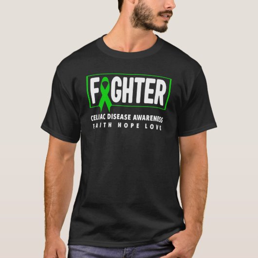 セリアック病認識度 Tシャツ (正面)