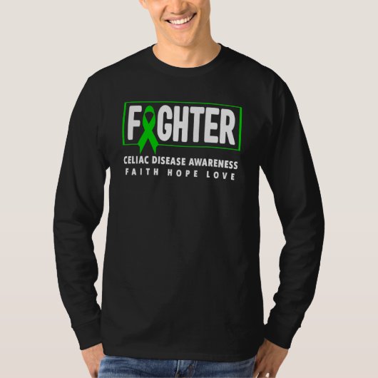 セリアック病認識度 Tシャツ (正面)