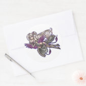 セリア・ステッカー ラウンドシール (封筒)